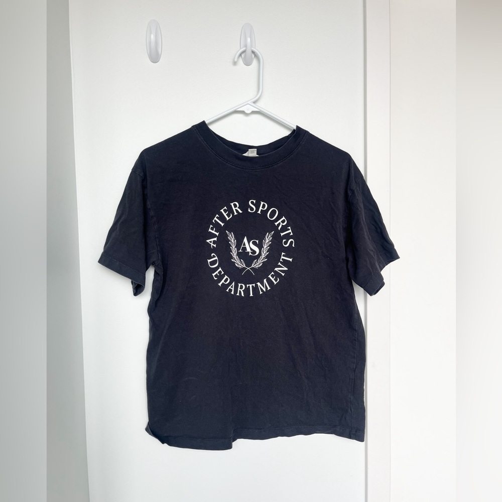 H&M navy blue/black shirt